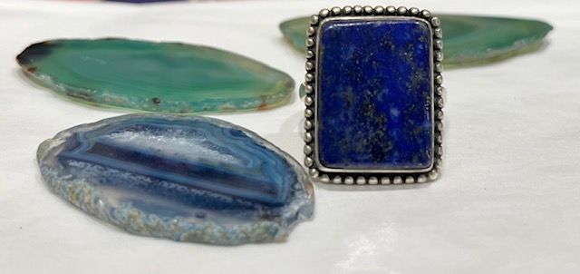 Bague en argent 925 et lapis lazuli – Image 4