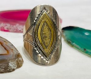 Bague Touareg en argent T34