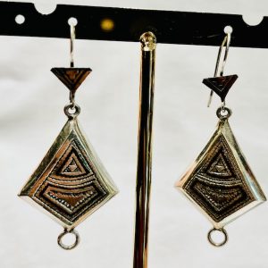 Boucles d'oreilles touaregs en argent T33