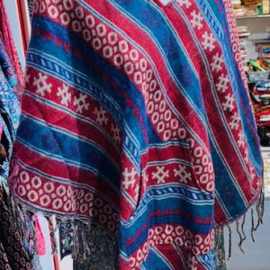 Poncho en laine de yak 5