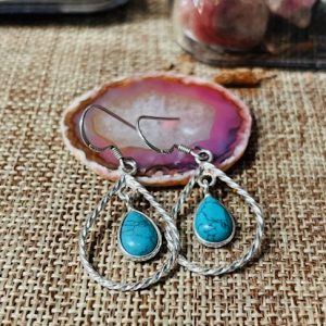 Boucles d'oreilles en Turquoise
